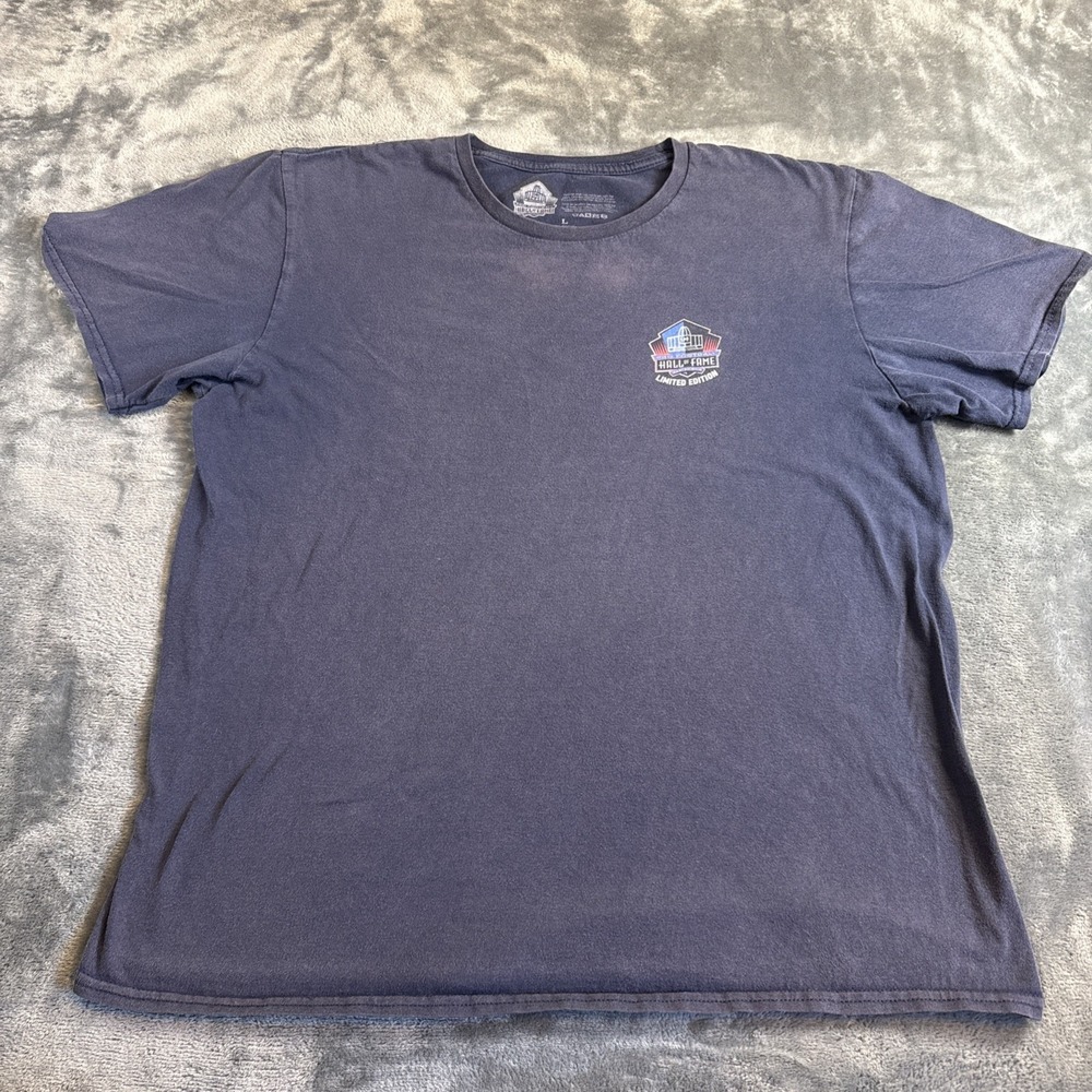 NFL Football Hall of Fame 2022 Limited Edition Mens T-Shirt L Navy Tony Boselli